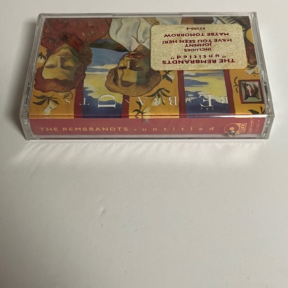 Sealed Vintage 1992 Rembrandts Untitled Cassette Danny Wilde Phil Solem - Picture 4 of 6